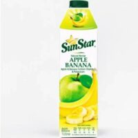 آبمیوه سیب موز سان استار 1لیتری 12ع