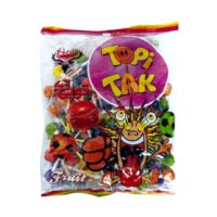 آبنبات چوبی توپی تک ریز 100ع(10)*