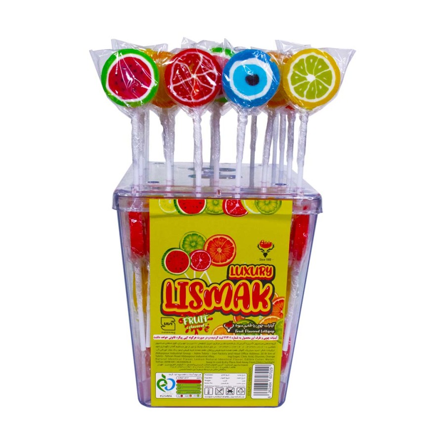 آبنبات چوبی طرحدار لاکچری 100ع(6)*آدرین