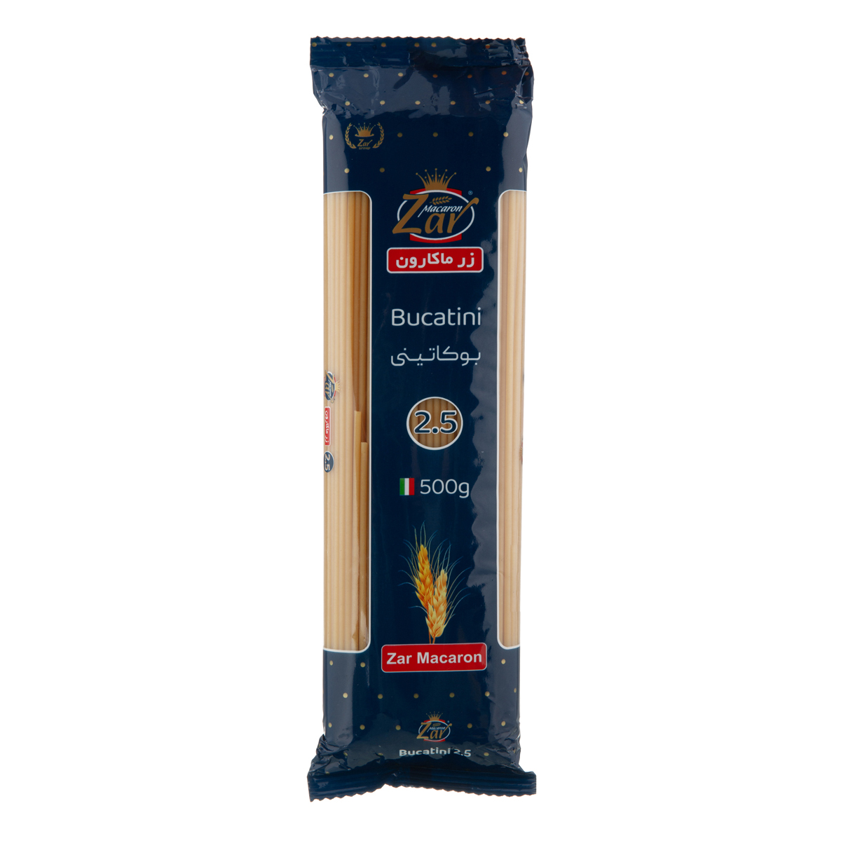 ماکارانی زر 500گرم- قطر2.5 (25)34200ف