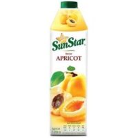 آبمیوه سان استار 1لیتری زردآلو 12ع