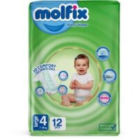پوشک مولفیکس سایز4 (12ع)