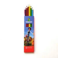 مداد رنگی دایناسور6رنگ  (12)*