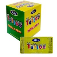 آدامس تاتو جعبه ای 100تایی فرز *