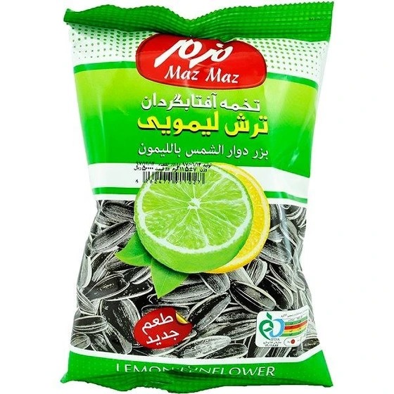تخمه با پوست مزمز لیمویی105گ(16)150ف