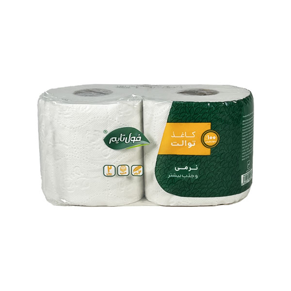 دستمال توالت دوقلوی فول تایم 24ع (117ف)