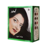 حنا هندی ایرانی مشکی 6ع*