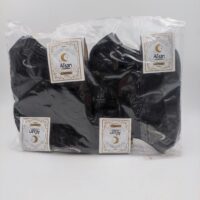 جوراب زنانه مچی مشکی  12ع گلنساء*