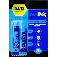 چسب دوقلو شفاف رازی 12ع