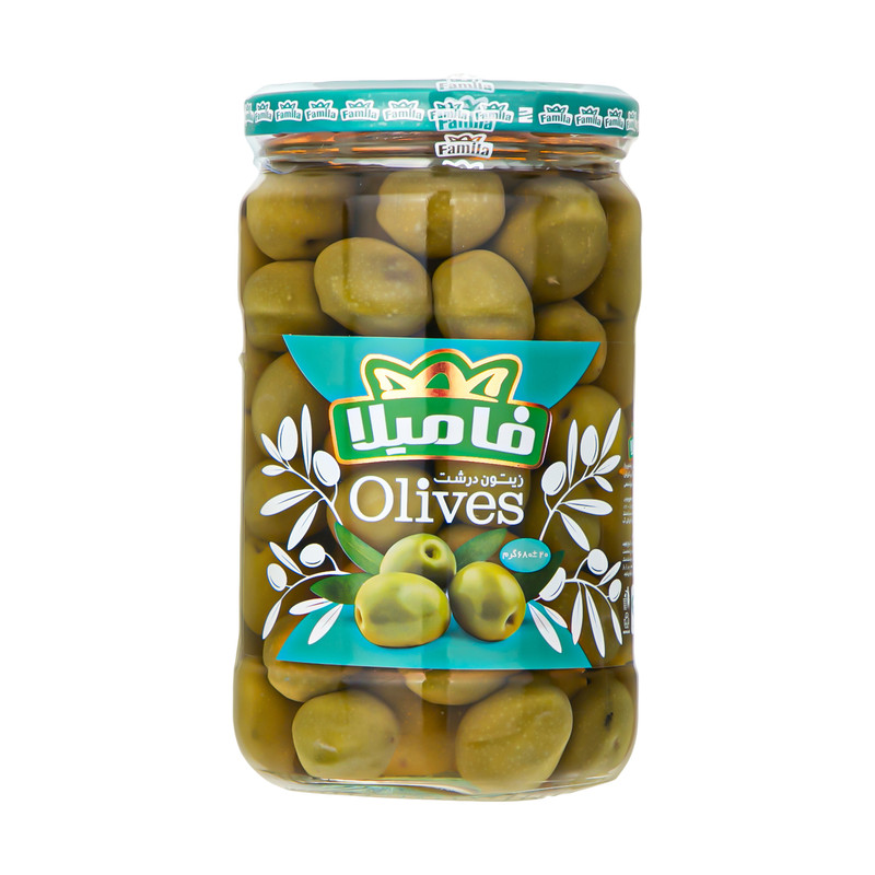 زیتون با هسته درشت 680گ فامیلا (12)169900ف