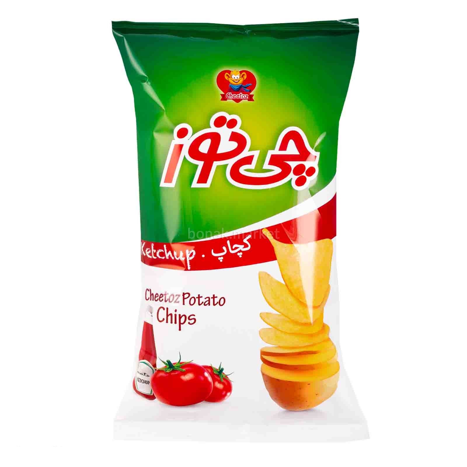 چیپس گوجه 60ع چی توز10000ف