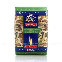 ماکارونی پیچی(سبزیجات)زر500گ 50630ف