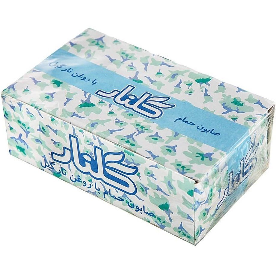 صابون گلنار حمام سبز 130گ (72) 6ع