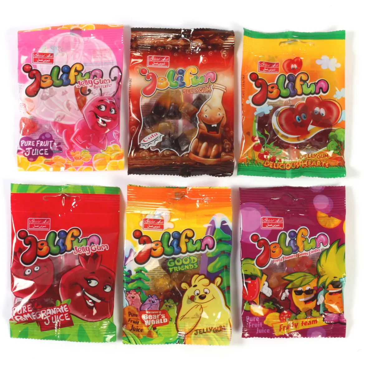پاستیل شیرین عسل20گرم 96ع کارتن استندار