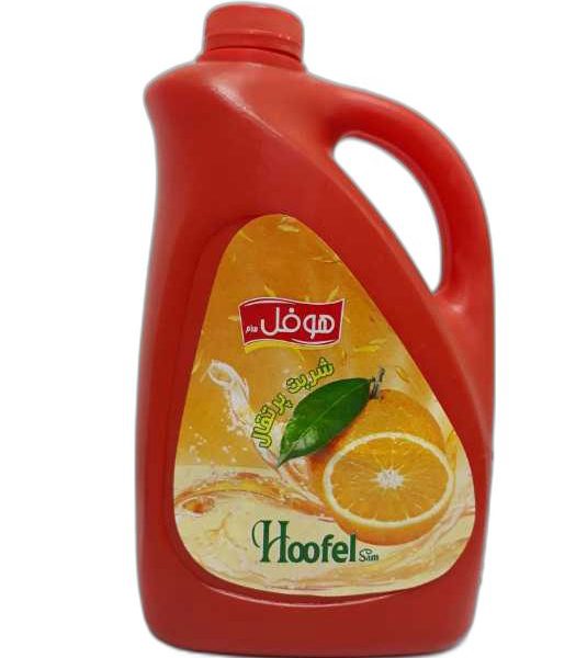 شربت هوفل3لیتری پرتغال 4ع*