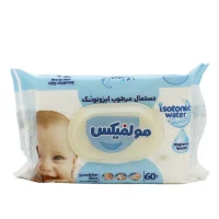 دستمال مرطوب نایلونی آبی81800ف قدیم مولفیکس(60) 12ع