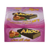 ویفر آکو تکی چیچک 24ع(6) (بادام- کاپوچینو)*