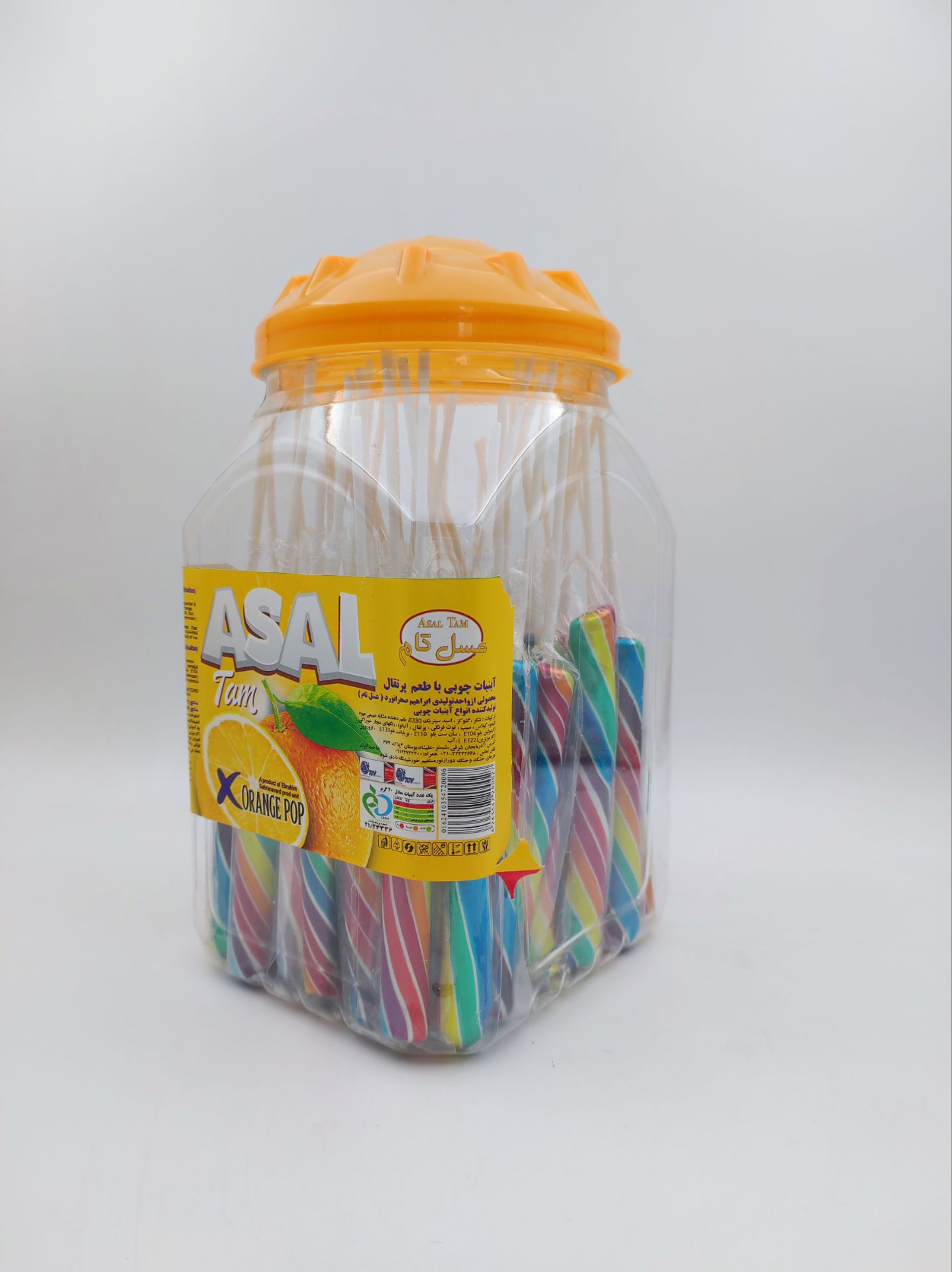 آبنبات طرح شمع(تام)50تایی(4)*