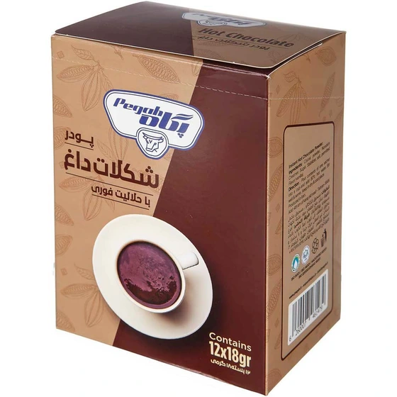 هات چاکلت(شکلات داغ) پگاه25گ(20)