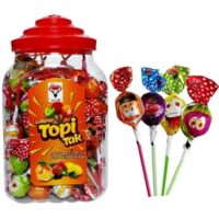 آبنبات چوبی تک سرپیچ آدرین16گ(90تایی)کریستال(6)*